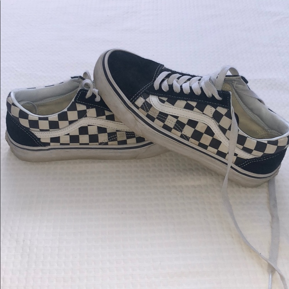 Vans Old Skool Checkered!!